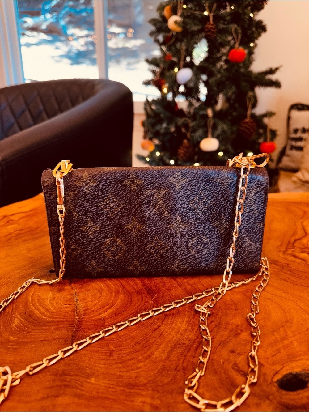 just in🔥 Louis Vuitton vintage monogram long wallet converted before 1980 - Picture 4 of 14